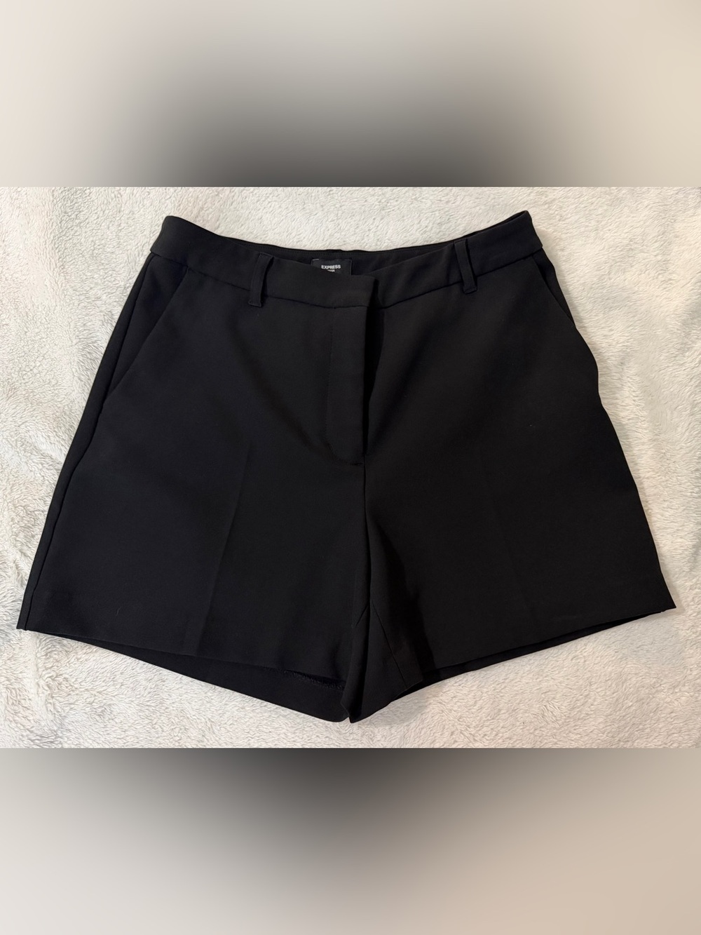 Express High Rise Tailored Shorts